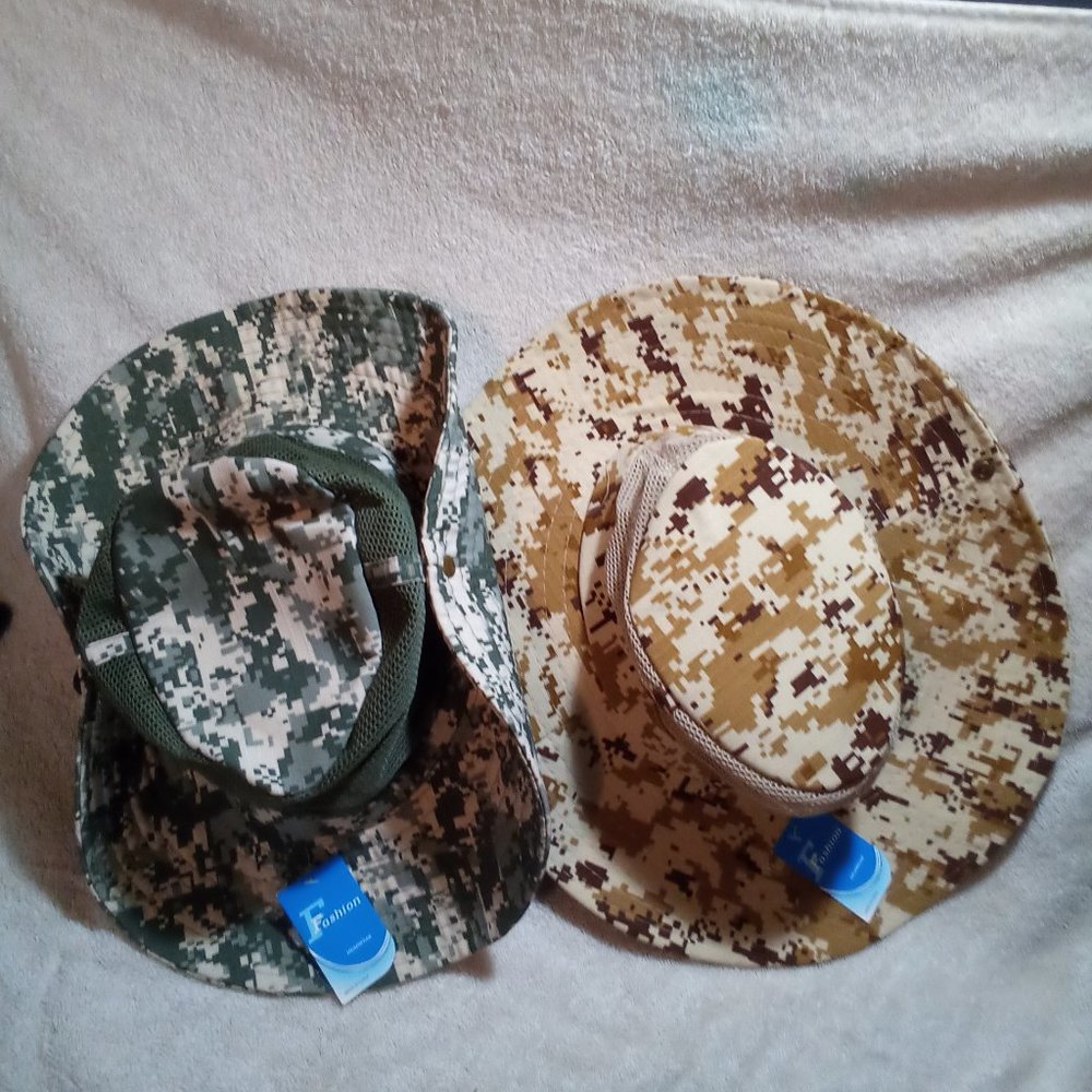 Digital Camo Bush hat